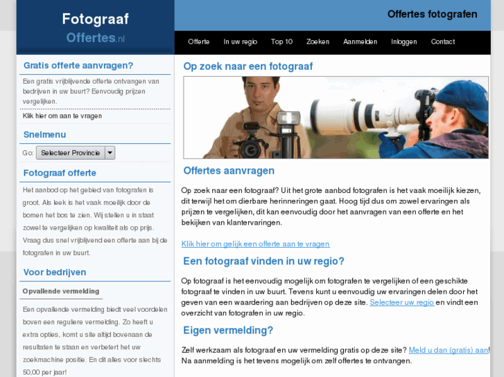 www.fotograafoffertes.nl