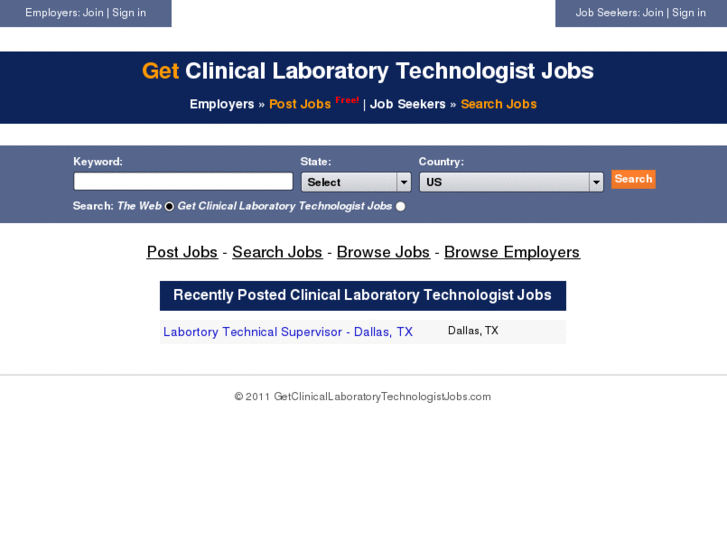 www.getclinicallaboratorytechnologistjobs.com