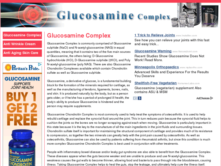 www.glucosaminecomplex.biz