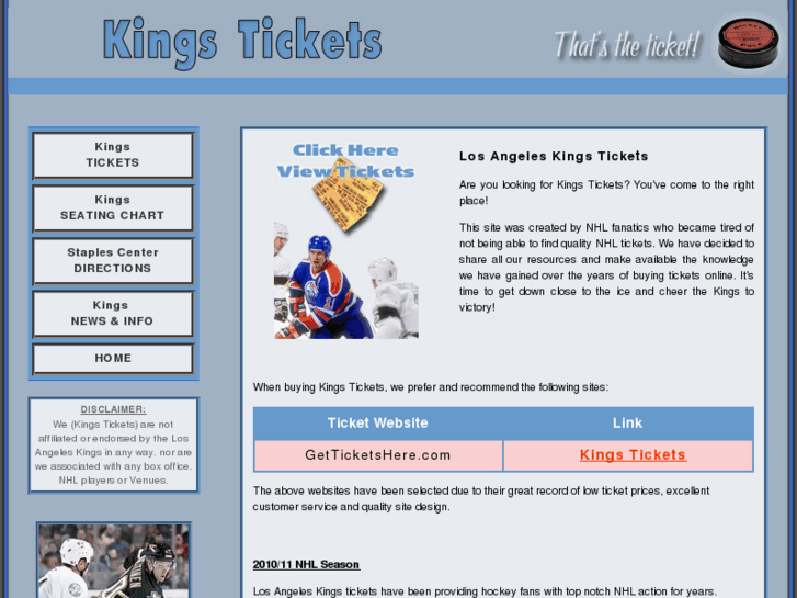 www.kings-ticket.net