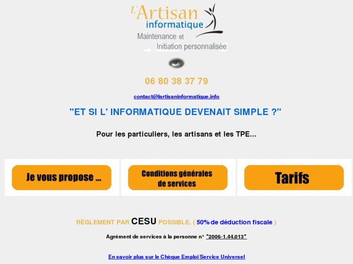 www.lartisaninformatique.info