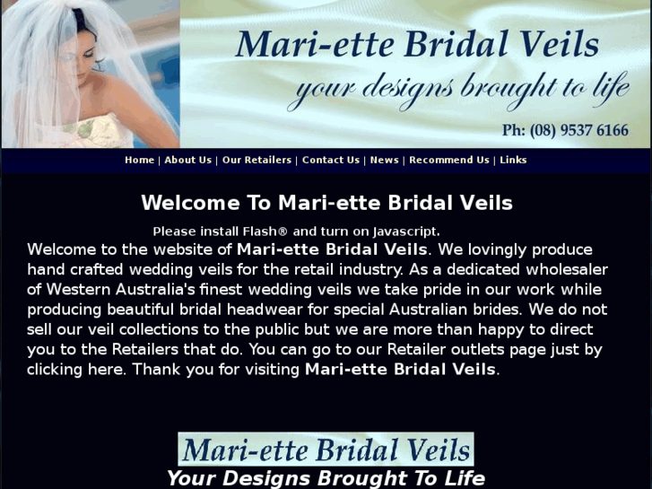 www.mari-ettebridalveils.com