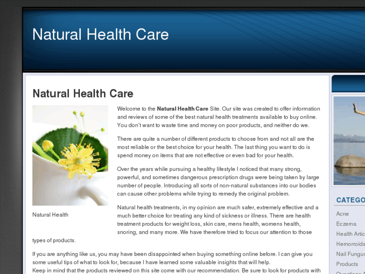 www.naturalhealthcaresite.com