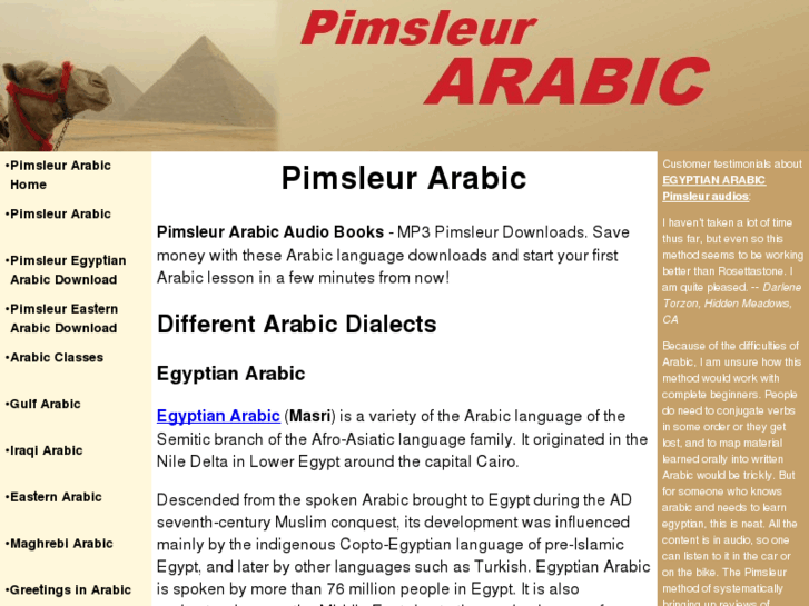 www.pimsleurarabic.com