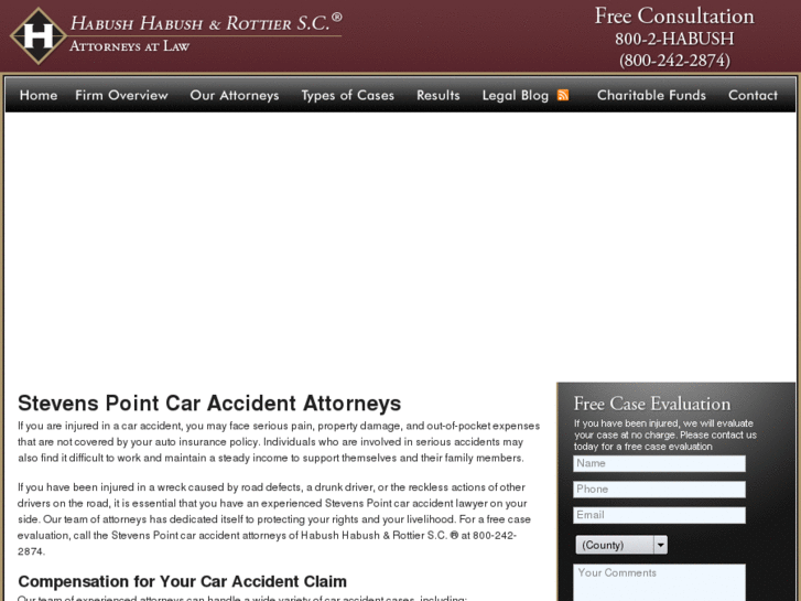 www.stevenspointcaraccidentlawyer.com