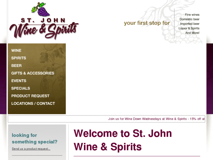 www.stjohnliquors.com