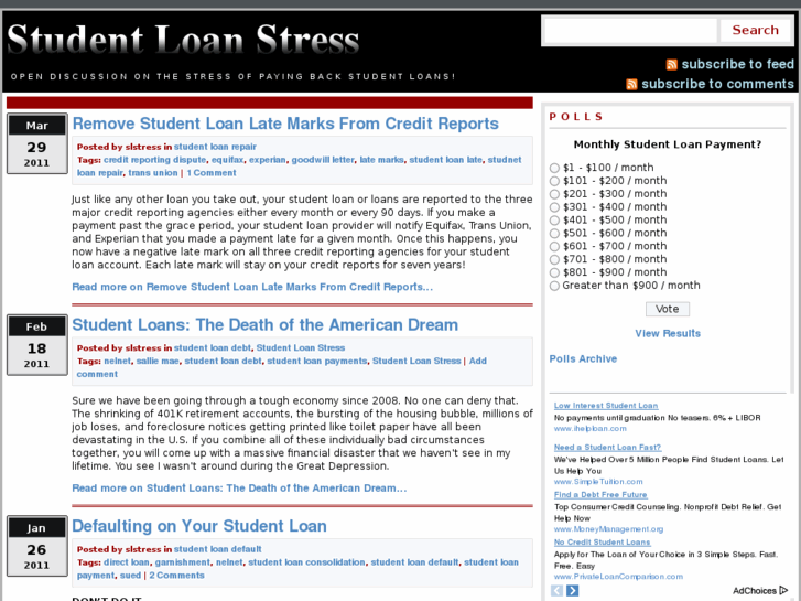 www.studentloanstress.com