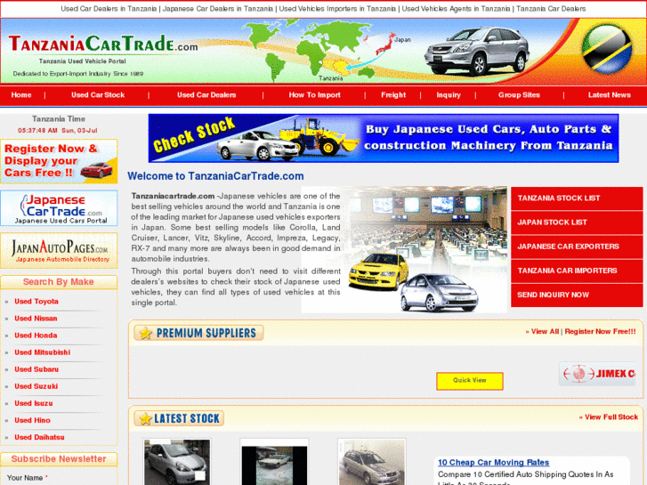 www.tanzaniacartrade.com