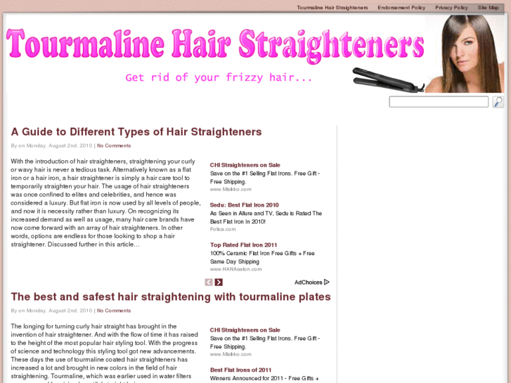 www.tourmalinehairstraighteners.com