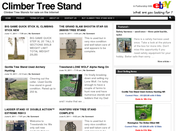 www.climbertreestand.net