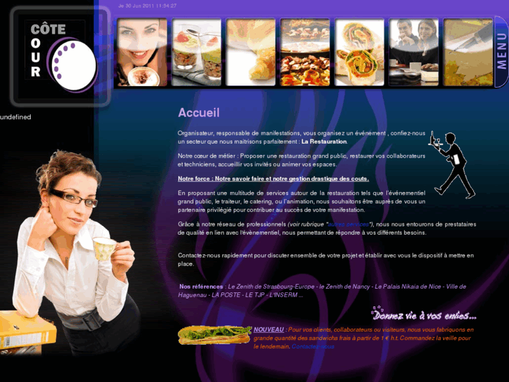 www.cote-cour-restaurant.com