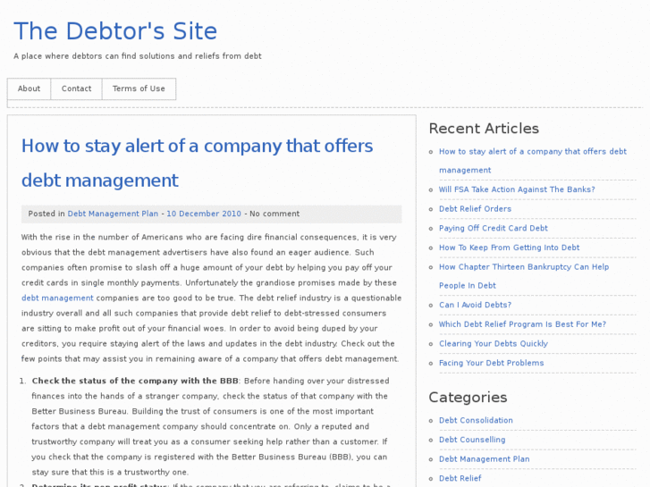 www.debtorsite.co.uk