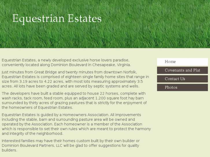 www.equestrianestateschesapeake.com