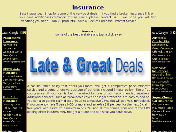 www.insurance-companies.biz