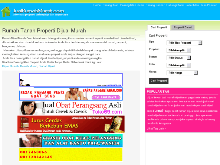 www.jualrumahmurah.com