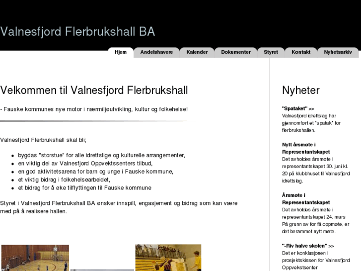 www.valnesfjordhallen.no