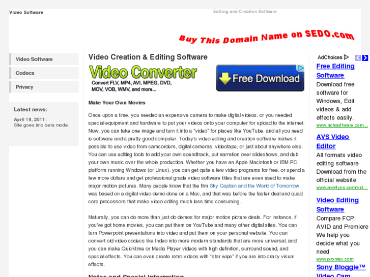 www.videosoftware.org