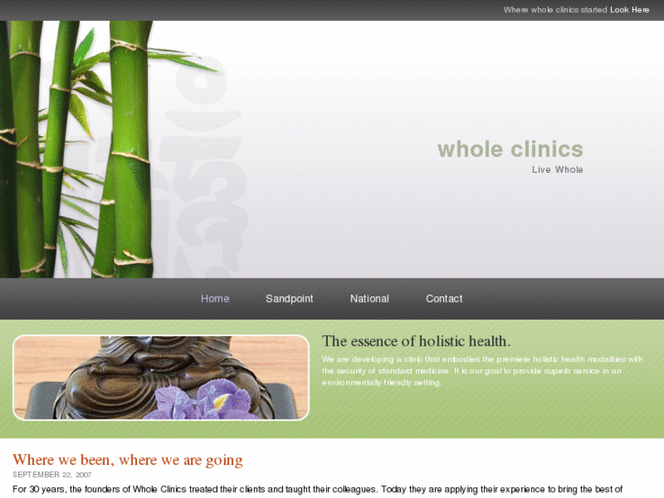 www.wholeclinic.com