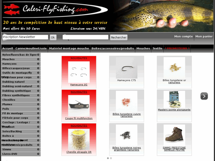 www.caleri-flyfishing.com