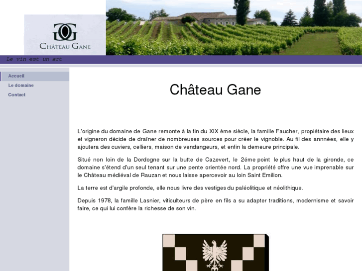 www.chateaugane.com