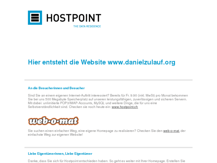 www.danielzulauf.org