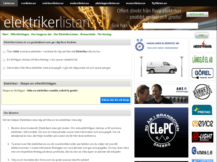 www.elektrikerlistan.se