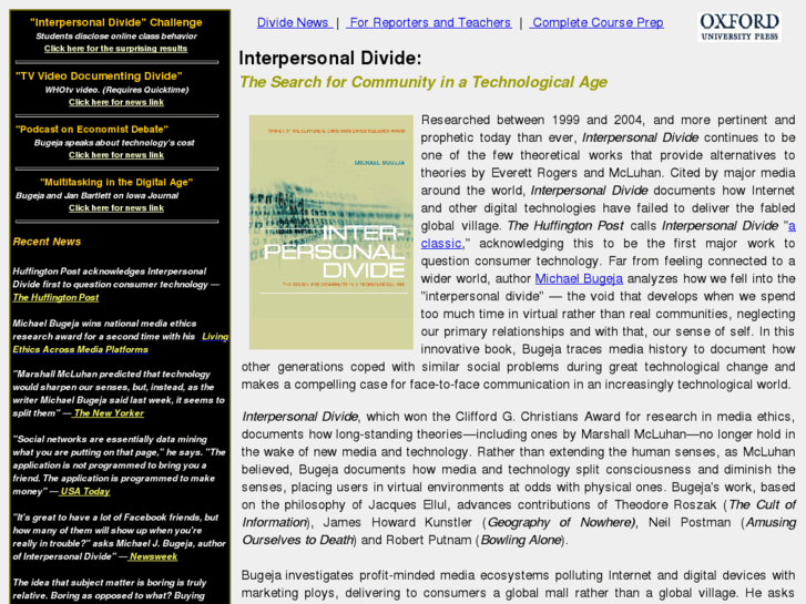 www.interpersonal-divide.org