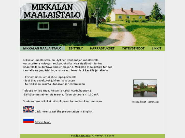 www.mikkalanmaalaistalo.com