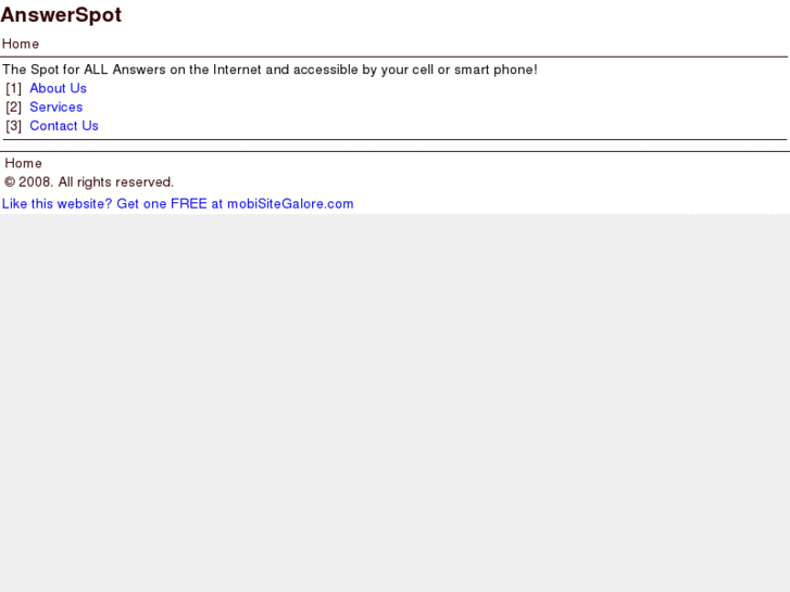 www.answerspot.info