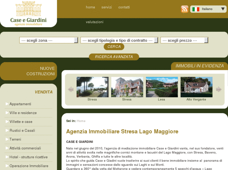 www.caselagomaggiore.com