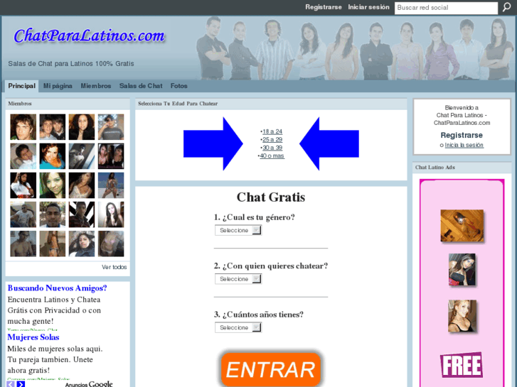 www.chatparalatinos.com