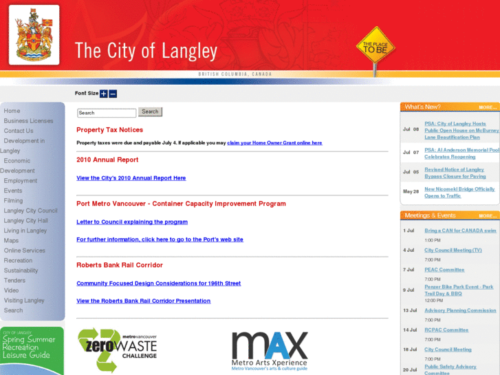 www.cityoflangley.net