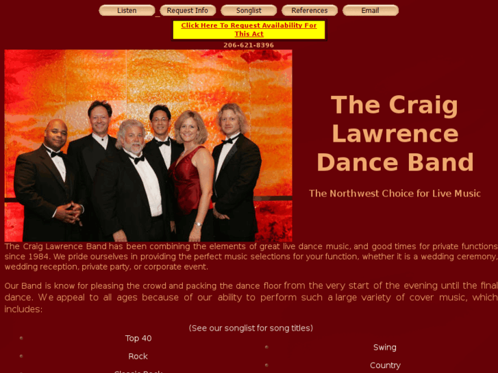 www.craiglawrencedanceband.com