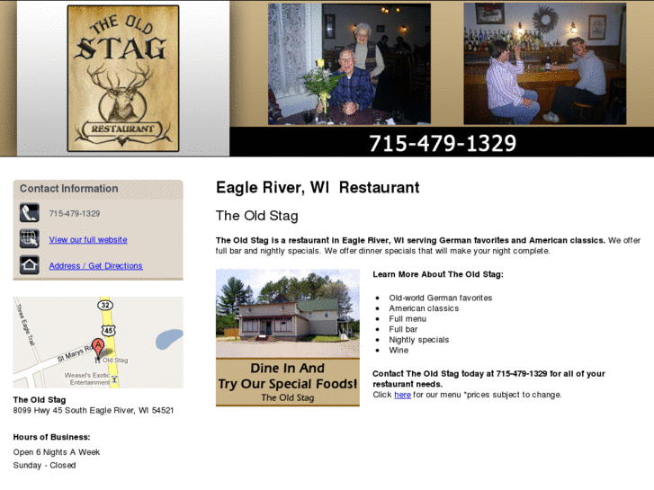 www.eagleriver-threelakesrestaurant.com