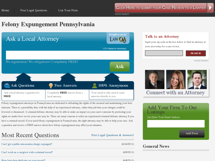 www.felonyexpungementpennsylvania.com