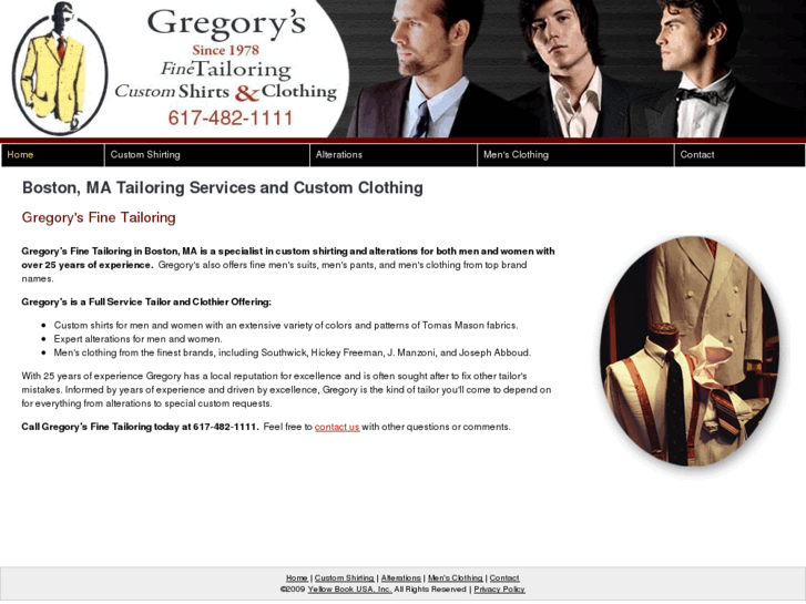 www.gregorys-tailoring.com