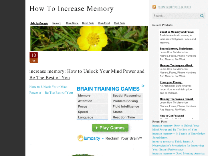 www.howtoincreasememory.info