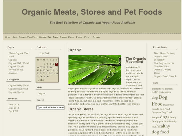 www.organicfastfood.info