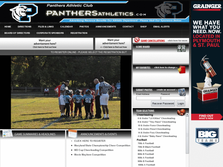 www.panthersathletics.com