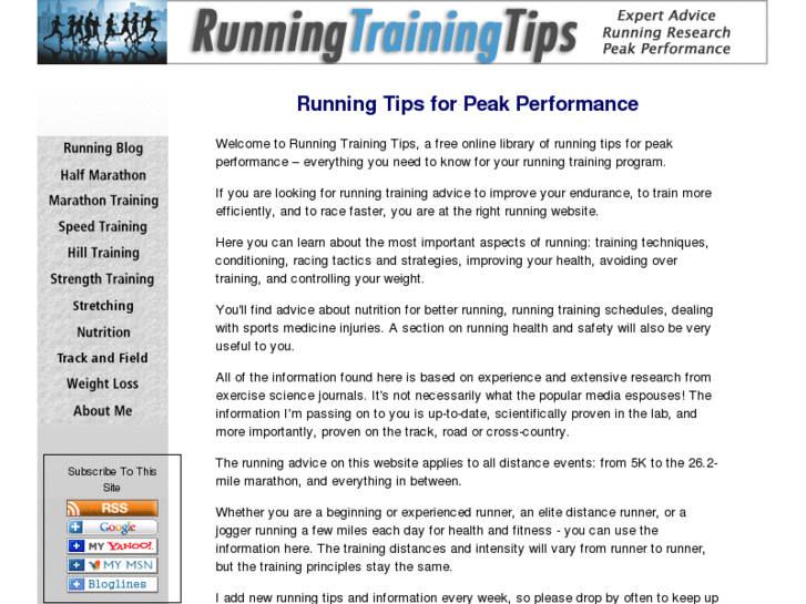 www.running-training-tips.com