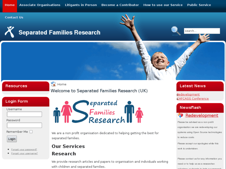 www.separatedfamiliesresearch.com