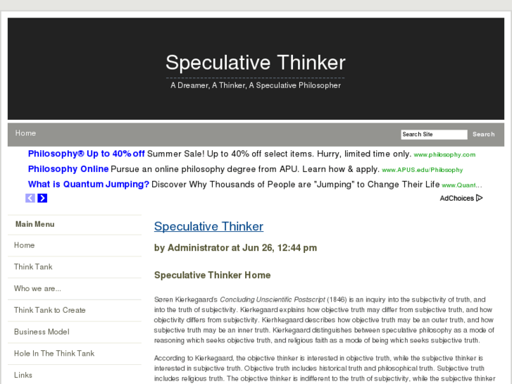 www.speculativethinker.com