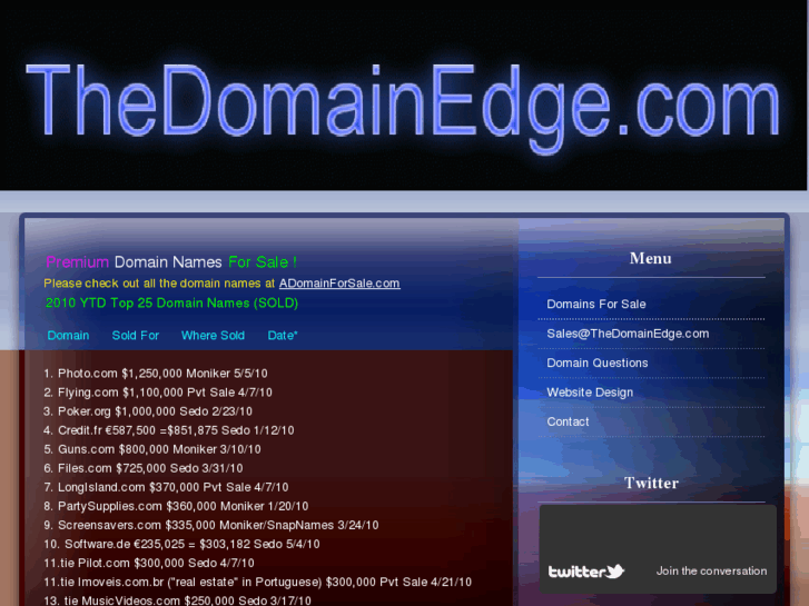 www.thedomainedge.com