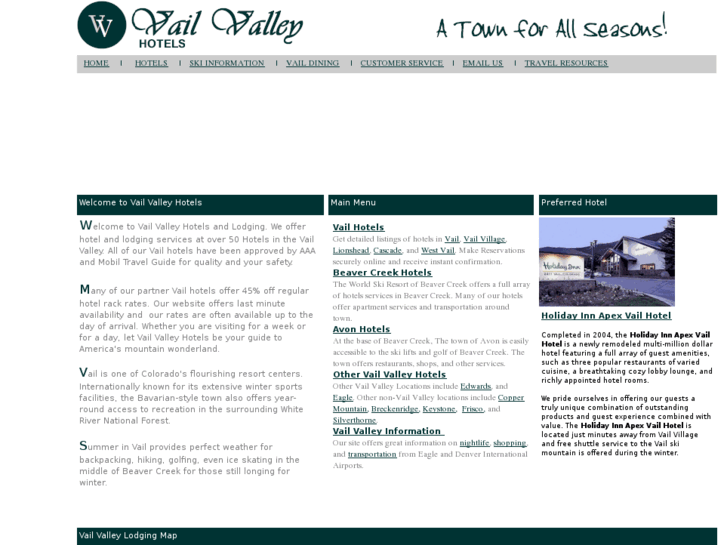 www.vailvalleyhotels.com