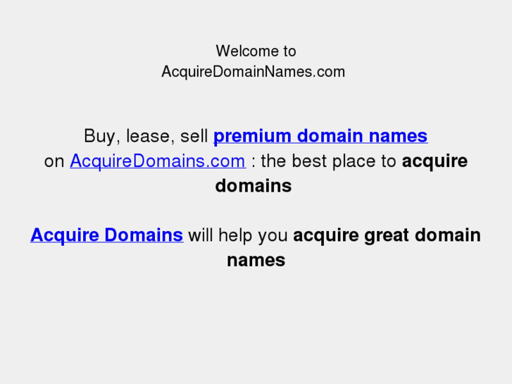 www.acquiredomainnames.com