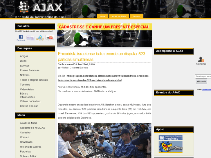 www.ajaxclube.com.br