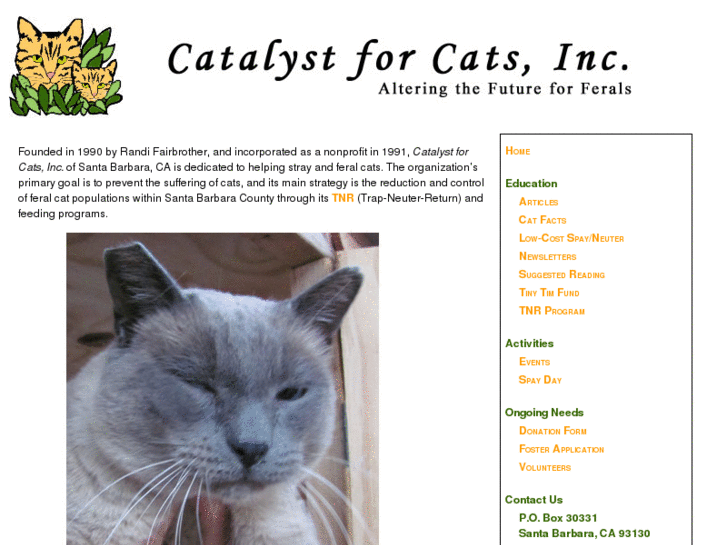 www.catalystforcats.net