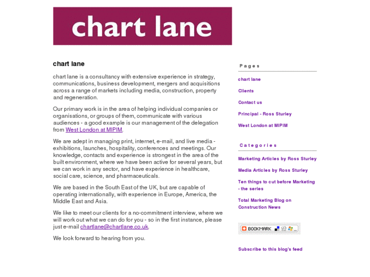 www.chartlane.com