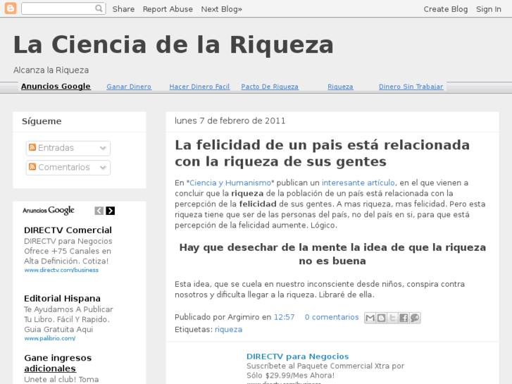 www.cienciadelariqueza.com