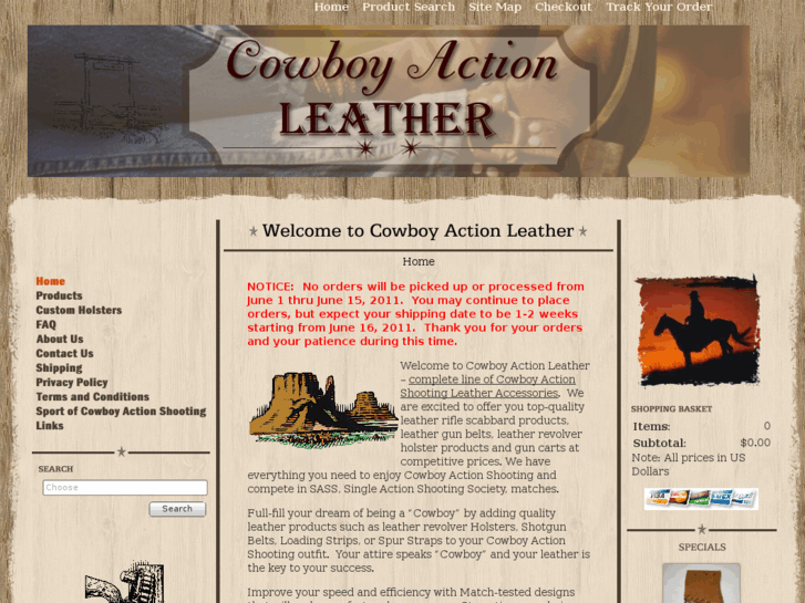 www.cowboyactionleather.com